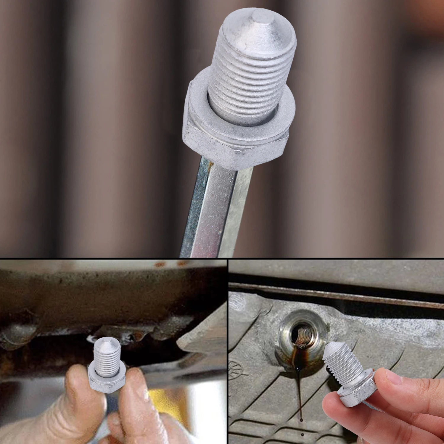 Volkswagen Автомобильный винт слива масла болт двигателя пробка сливного отверстия