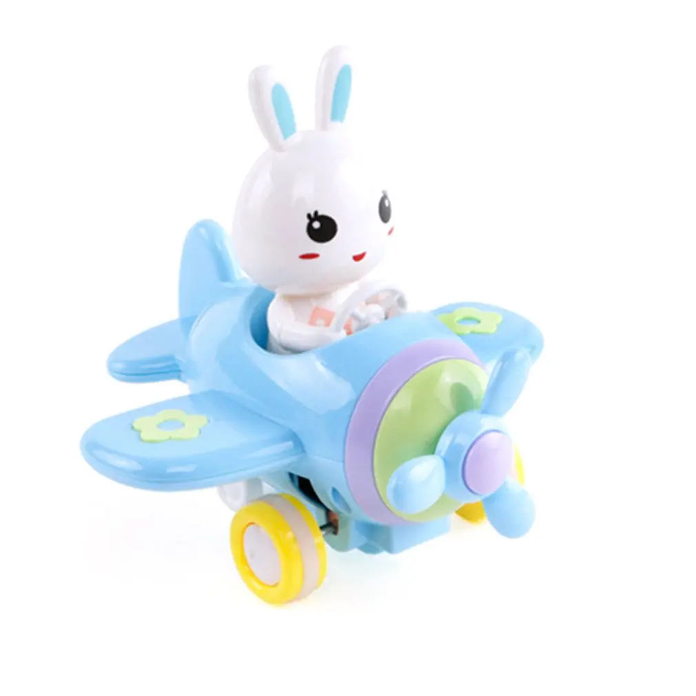 

Cartoon Inertia Candy Small Aircraft Toy Animal Inertia Aircraft Inertia Push To Walk Toy Without Battery