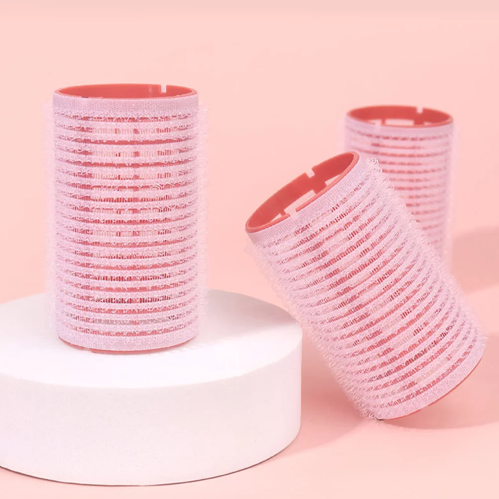 

12 pcs Hair Rollers Portable Hair Curlers Self Adhesive Hair Rollers Curlers for Curly Hair
