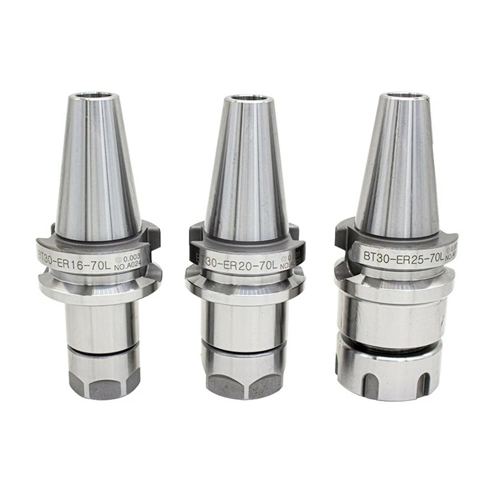 

1PCS Precision ER 11 16 20 A 25 32 40 UM Collet Chuck Holder Handle BT 30 40 Taper Shank CNC Metalworking Manufacturing