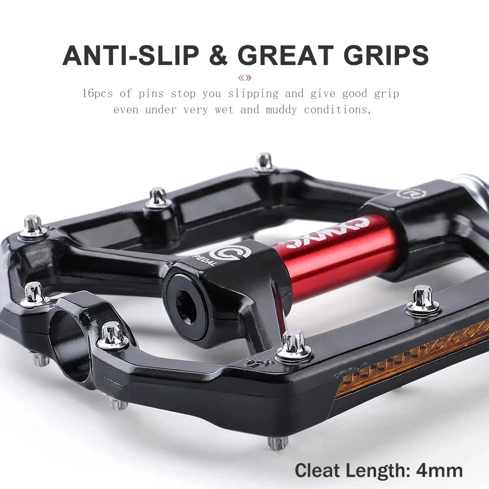 Подставка для велосипеда CXWXC плоская платформа педали алюминиевая горного |