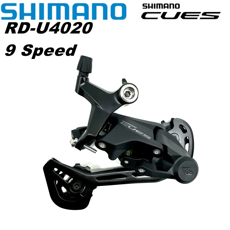 SHIMANO CUES 9-скоростной RD-U4020 MTB велосипедный задний переключатель 1x9s для горного