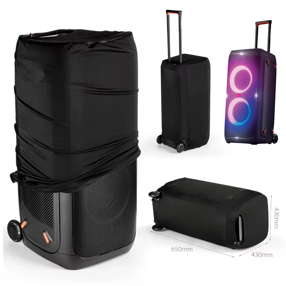 Фото Портативные динамики BT для JBL Partybox 310, изготовленные из мягкой высокоэластичной ткани из лайкры, идеально подходят для путешествий и активного отдыха №1