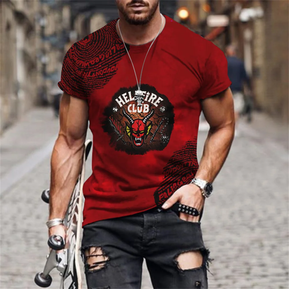 

Male Clothes Thin Loose T-shirt New Trend Short Sleeve Club Street Style FalinGee Fashion Casual 3D Printed Men Shirt Sweatshirt