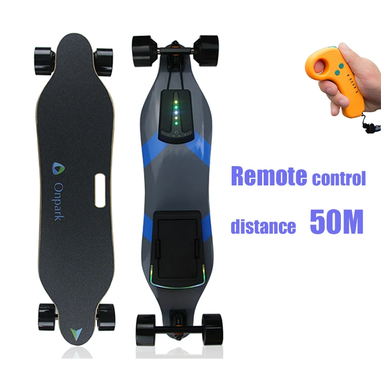 The best-selling electric skateboard 1600W dual motor off-road sports launch wholesaler 42V electric skateboard