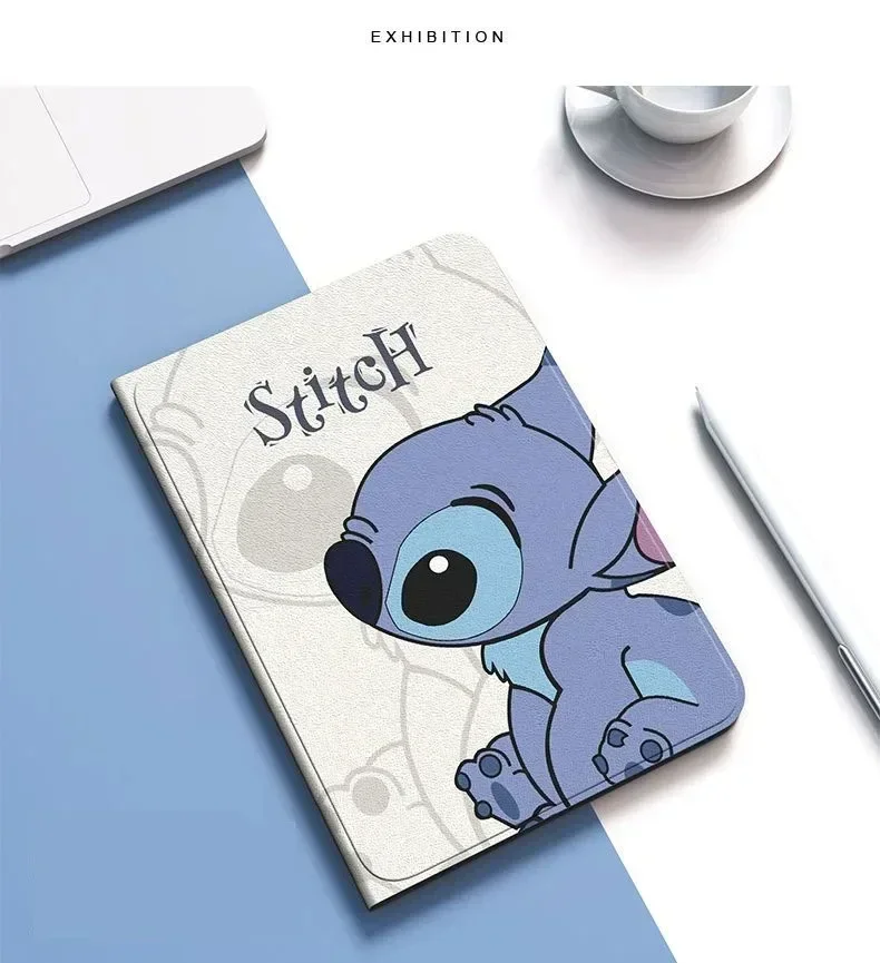 Cartoon Stitch Case For Xiaomi 5 6S Pro 12.4in 6 Max 14in Magnetic Trifold Stand for Redmi Pad 10.6 SE 11in 12.1in