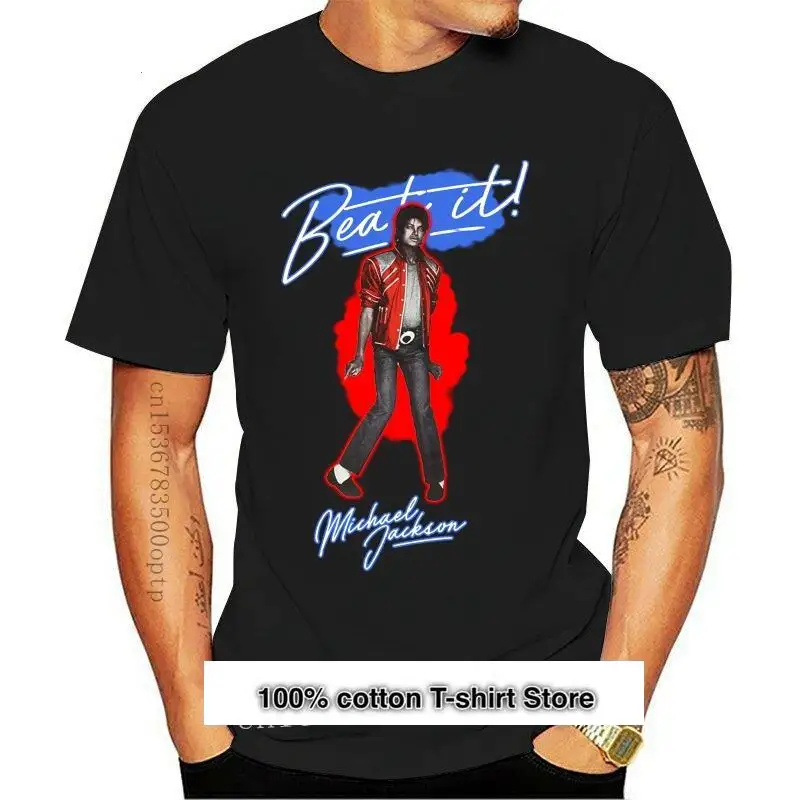

Camiseta de Michael Jackson, camiseta de Beat It Smoke, hecha a Индивидуальный заказ, nueva