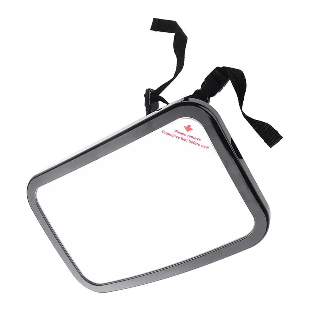 

Adjustable Wide View Rear/Baby/Child Seat Car Safety Mirror Headrest Mount