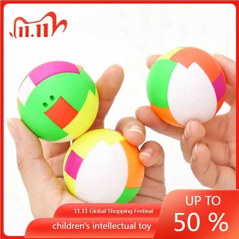 

1Pcs Ball Puzzles Toys for Children Kids Adult Educational Toys Magic Ball IQ Brain Teasers Toy Intelligence Game Puzzle Toys