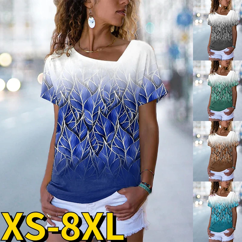 

2022 Women Retro Short Sleeves Daily Simple Wind T-shirt Street Comfortable Temperament Clothes Summer V-neck Sexy Loose Tops