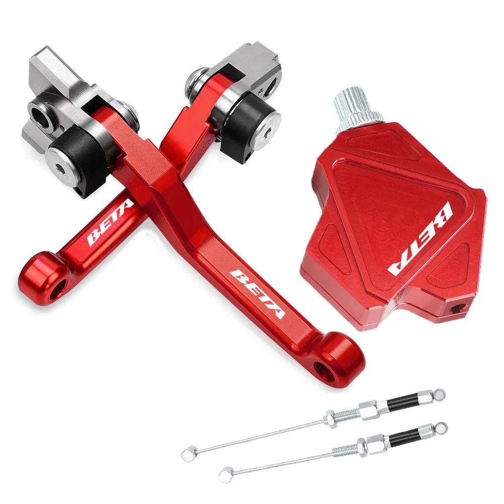 

Dirt Bike Brake Clutch Levers Stunt Clutch Pull Cable Lever Easy System For Beta 250 300 350 390 430 480 RR 2T 4T 2013-2021 2022