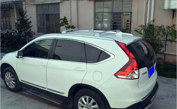 Фото 2 шт. серебряная поперечина багажника на крышу подходит для Honda CR-V CRV 2012-2016 багажники №2