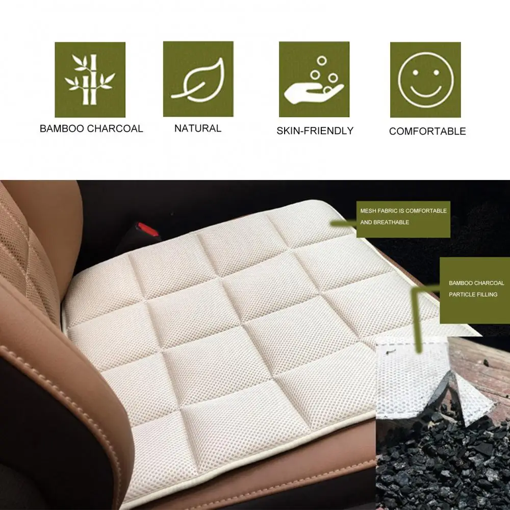 

Universal Square Anti-slip Soft Car Seat Pad Mat Cover Cushion Protector Decor