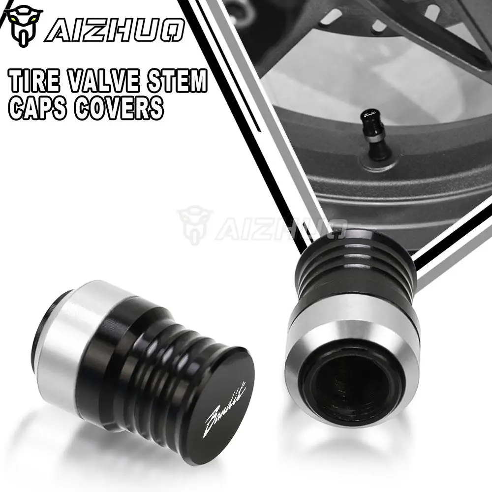 

GSF 650 SBANDIT Motorcycles Wheel Tire Valve Stem Caps Airtight Covers For Suzuki GSF650 BANDIT S/N 2005-2016 2015 2014 2013