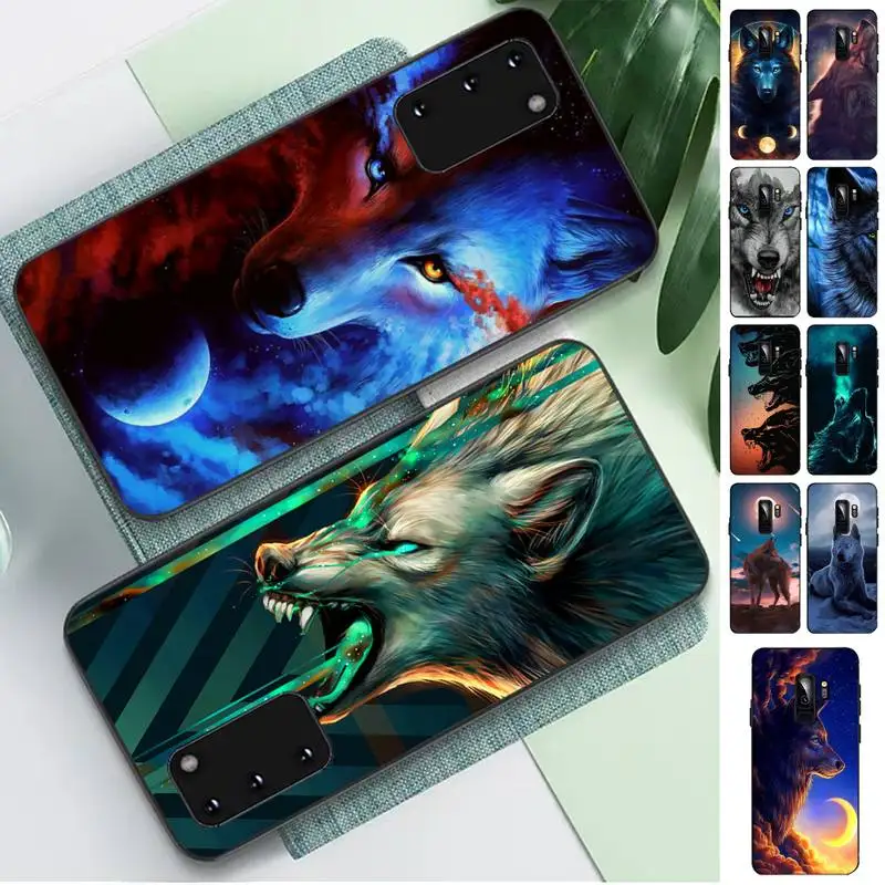 

Wolf art Phone Case for Samsung S10 21 20 9 8 plus lite S20 UlTRA 7edge
