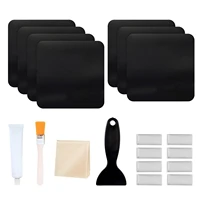 19pcs trampoline patch repair kit elastic glue on patches for tear or hole in a trampoline mat complete waterproof repair patch