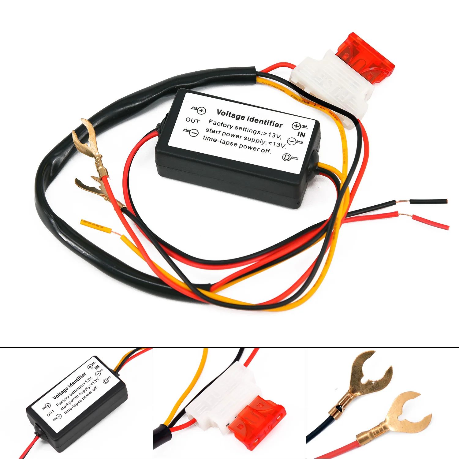 

12~18V Car running light Controller Vehicle Intelligent LED Daytime Running Light ON/OFF LED long light dimming delay controller