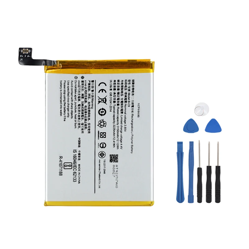 

OHD Original High Capacity Battery B-C9 For VIVO Y79/Y79A Replacement Battery 3225mAh + tools