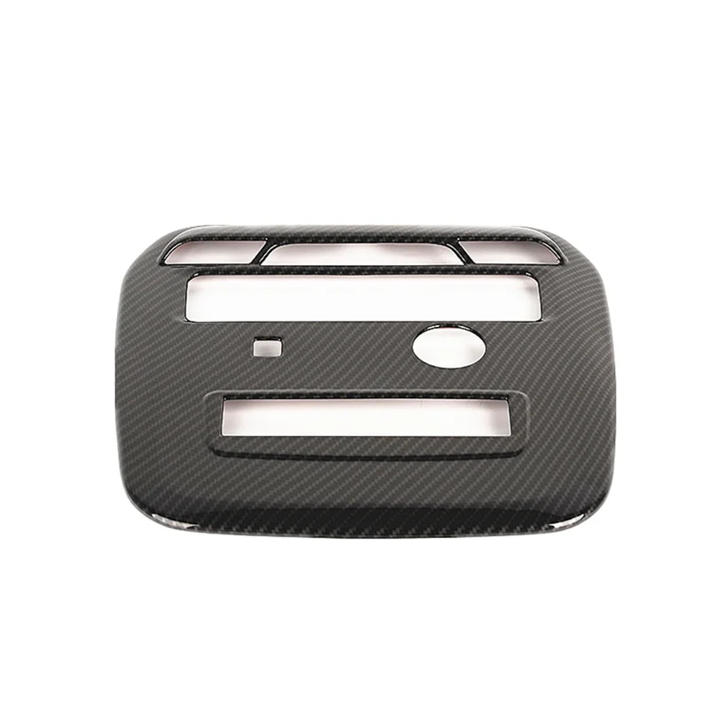 

Car Roof Reading Light Panel Interior Decor Sticker Cover Trim for Ford Bronco 2021 2022 Accessories ABS Carbon Fiber