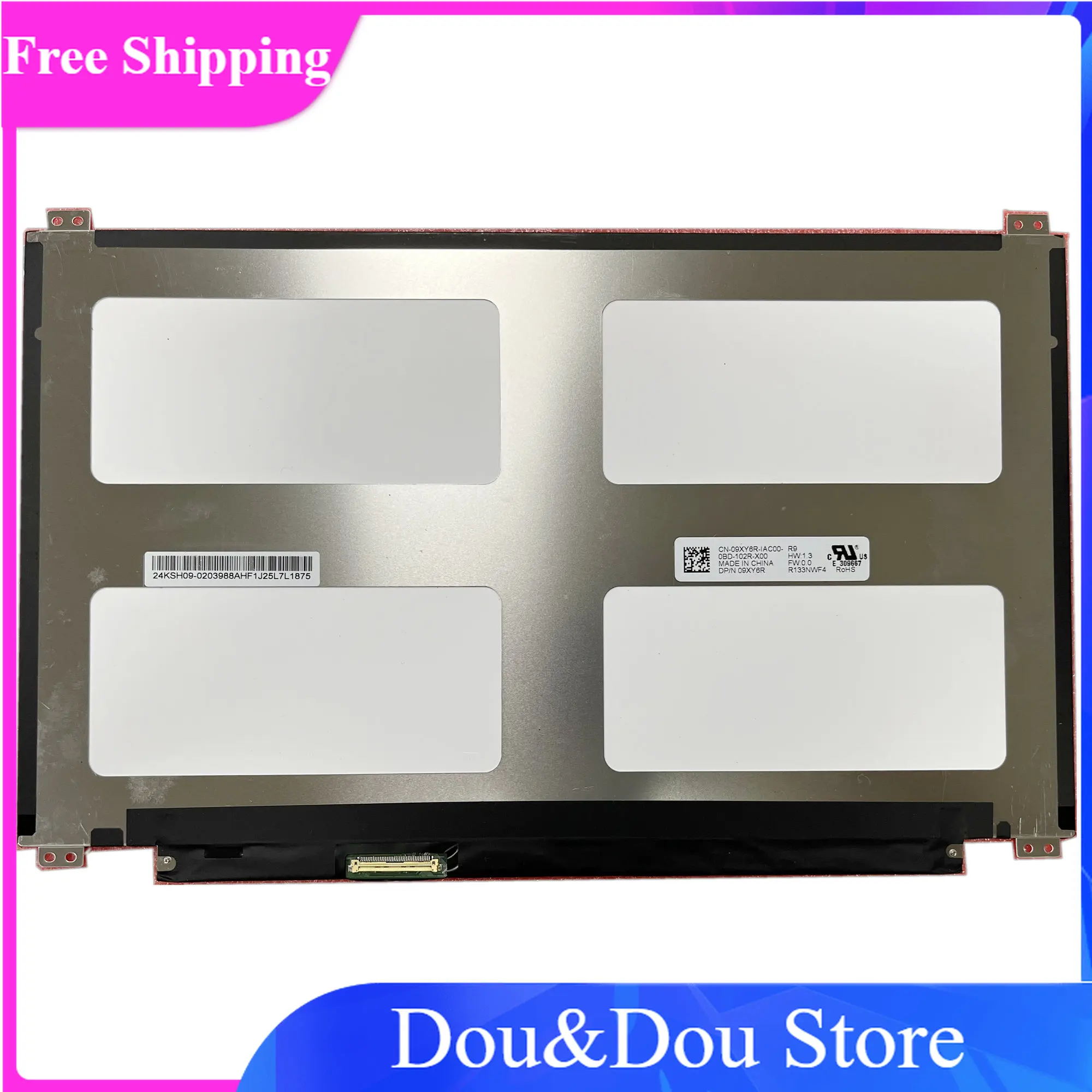 

R133NWF4 R9 13.3'' 40 Pins 1920X1080 DP/N: 09XY6R IPS Laptop LCD Touch Screen EDP