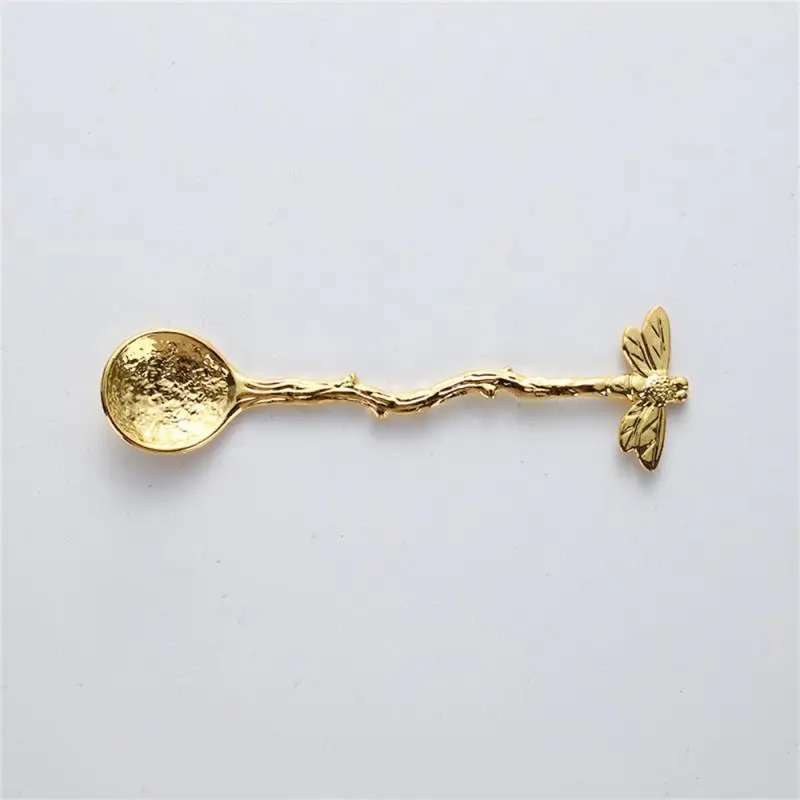 2/4/6 шт. ложка для смешивания легко чистящийся утолщенный материал из цинкового