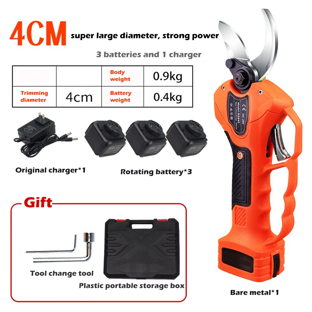 

Electrics Pruner Powerful Garden Pruning Shears Pruning For Orchard Trees Cutter Electric Scissors Secateurs Tools