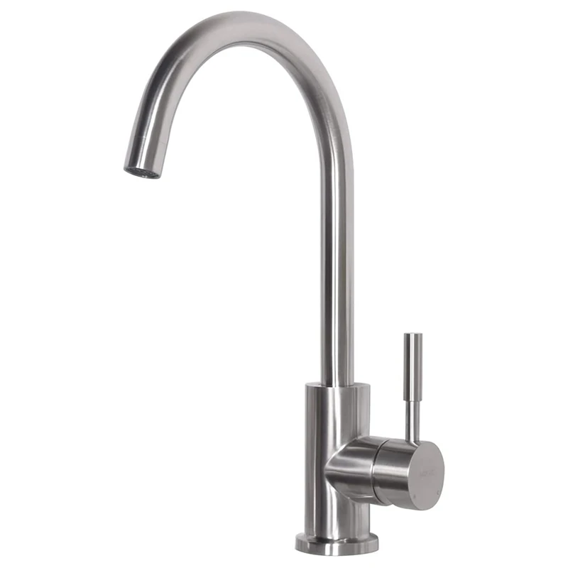 

Kitchen Faucet, Kitchen Sink Faucet,Stainless Steel Single Handle Lead-Free Kitchen Faucets For Laundry Bar Kitchen Sink