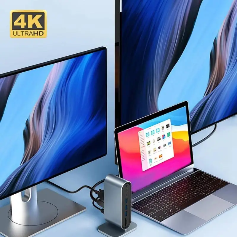 

Док-станция Rj45 12 в 1, 4k, 3,5 Мбит/с, 480 мм