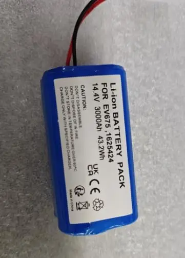 3000 мАч сменный аккумулятор для Bissell SpinWave Robotic EV675 EV775 2503 2859T 28599 3115 3347 (art.: 3920d16de10db) - 3920d16de10db