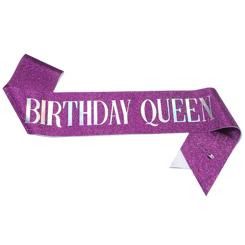 Аксессуары для дня рождения девочек фиолетовые романтичные голубые белые на