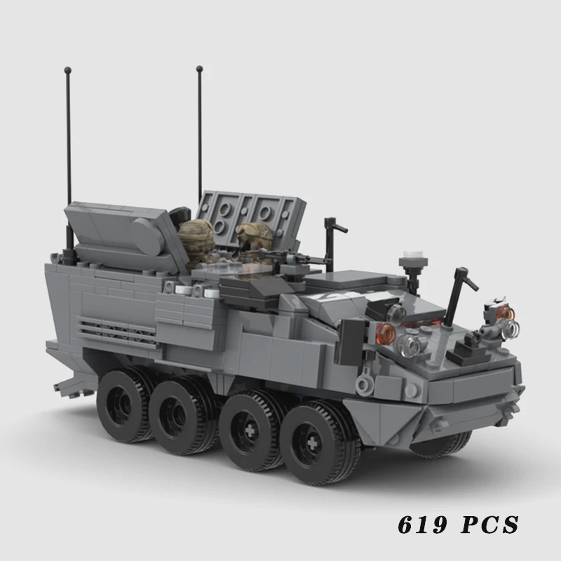 Военное Снаряжение M12522A1 переносчик ступа модель автомобиля дисплей игрушки