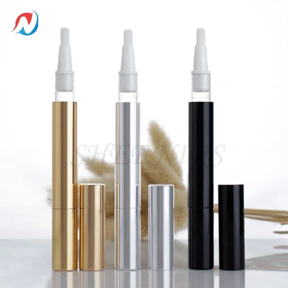 

Sheenirs 12pcs 3ml Twist Pens Empty Nail Oil Pen with Brush Empty Cuticle Oil Pen Cosmetic Container Pen Lip Gloss Tubes