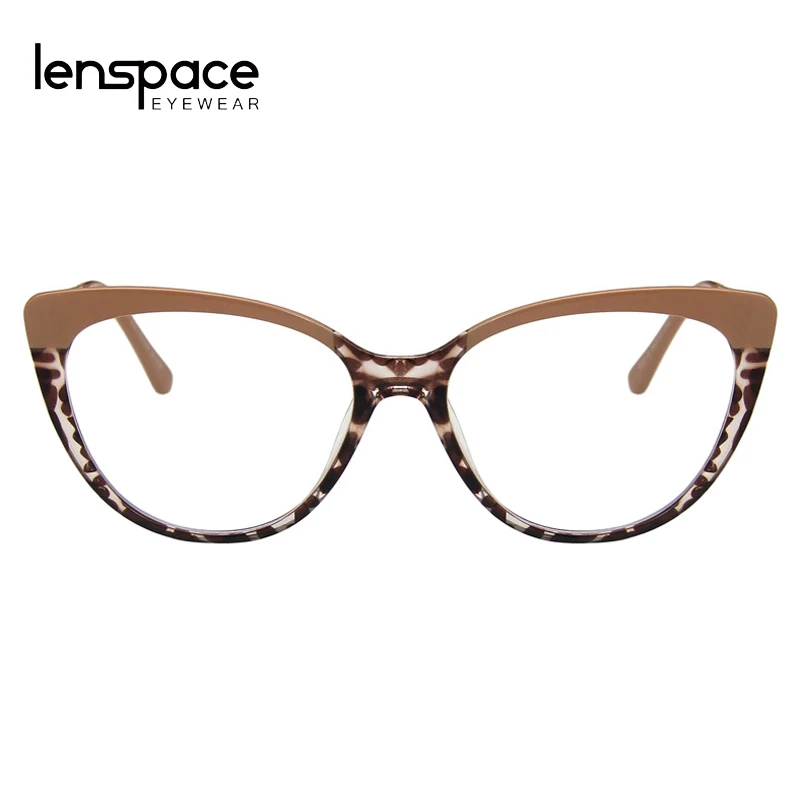 

TR90 Anti Blue Light Blocking Cat Eye Glasses Frame Women Designer Vintage Brand Optical Frame Eyeglasses for Ladies