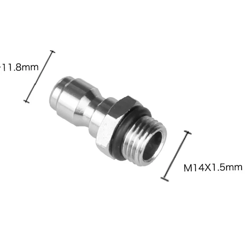 БЫСТРОРАЗЪЕМНАЯ насадка для мойки под давлением наконечник-переходник G1/4 M14x1