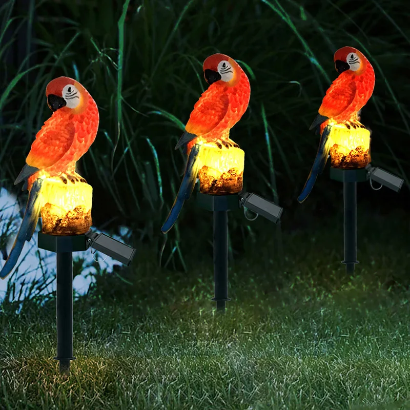 

ZK40 Solar Power LED Parrot Lawn Light Waterproof Garden Landscape Lamp Outdoor Yard Lighting Creative Statue Ornament