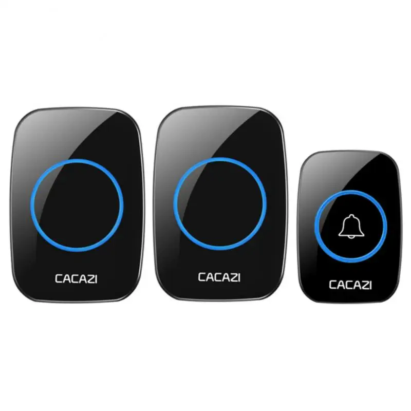 

Wireless Real Time Monitor Electrical Doorbell Waterproof New Wireless Door Bell Smart Home Eu Us Uk Au