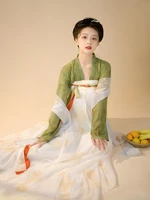 women chinese costume hanfu princess dress women fairy folk with kimono female dance oriental tang dynasty dress fairy poqun