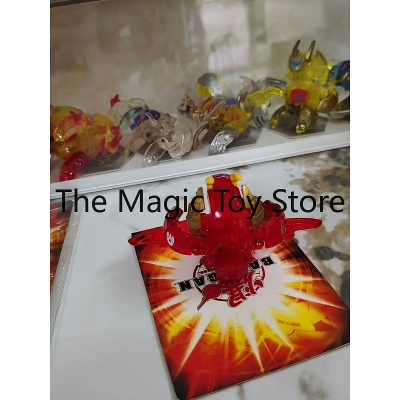 Фото Оригинальная коллекционная фигурка Sega Bakugan BakuTech Twin Blade Dragon, модель для декора рабочего стола №3