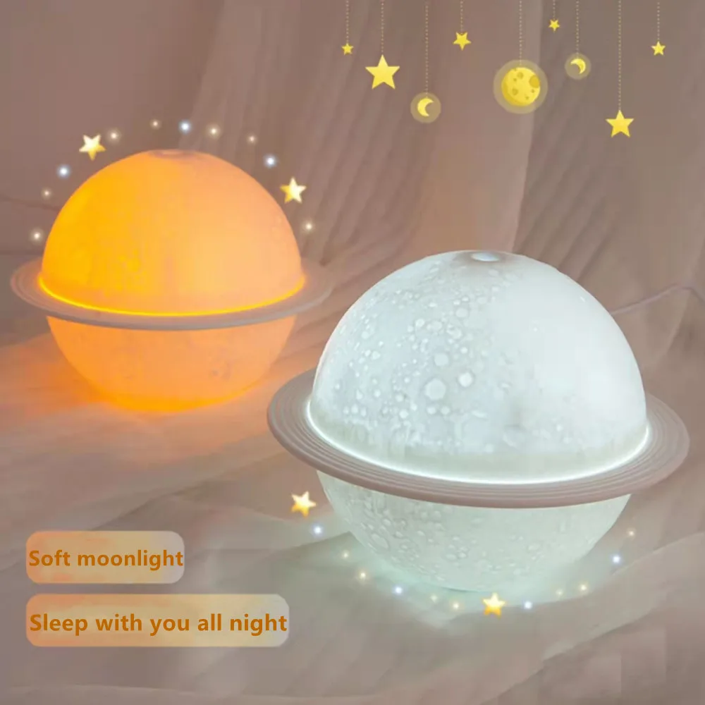 Starry Sky Night Light Children Projection Lamp  USB Aroma Essential Oil Diffuser  Ultrasonic Mist Humidificador  for Kid  Gifts