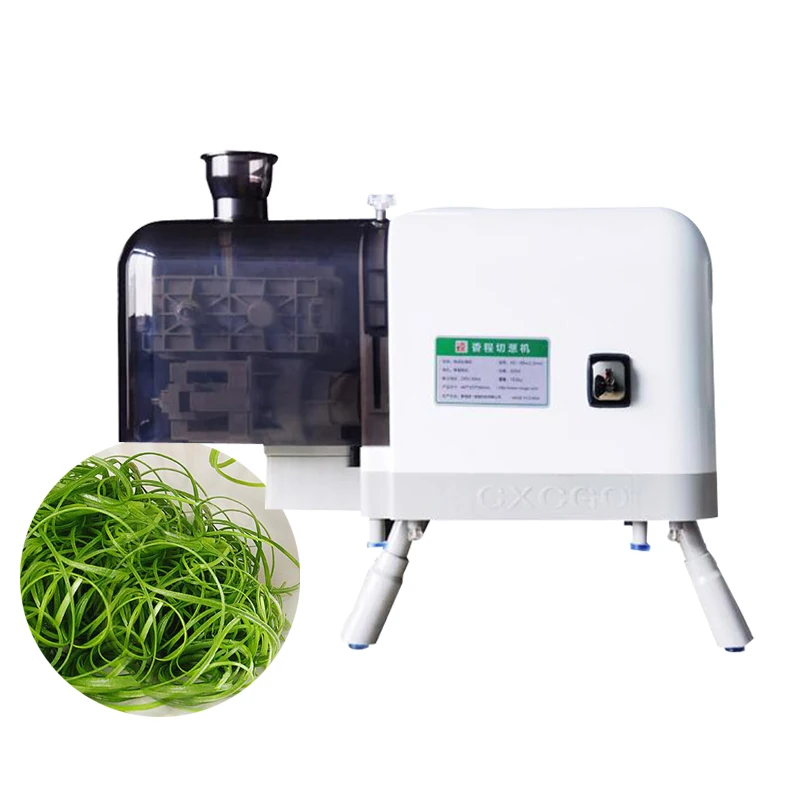 

Desktop electric shallot shredder kitchen green pepper and shallot shredding machine 1.8/2.2/3mm