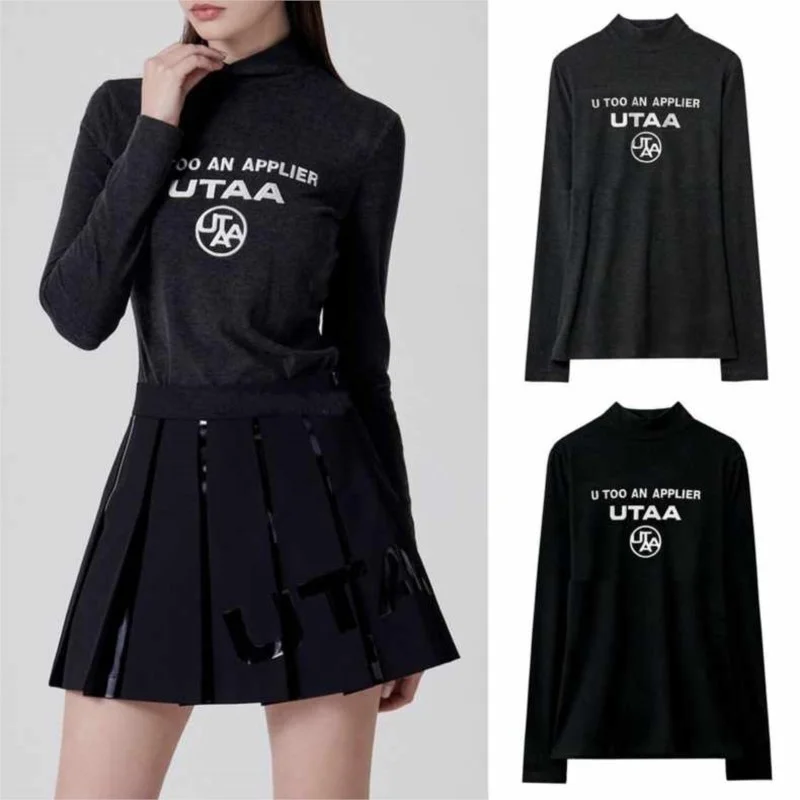 

Soft Turtleneck Sleeve Women Casual Loose Fit Tunic Top Comfy Cute Sweatshirts Long Sleeve