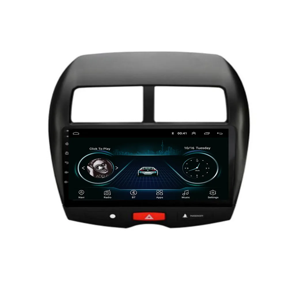 Автомагнитола 2 Din 4G Android 12 дюймов мультимедийный видеоплеер для Mitsubishi ASX 2010 2012 2013