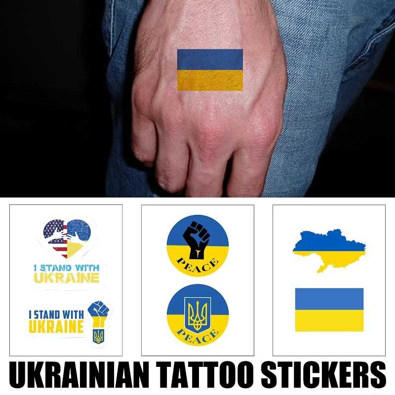 

Наклейки-эмблемы для татуировок, 6 х8 см, 5 шт.