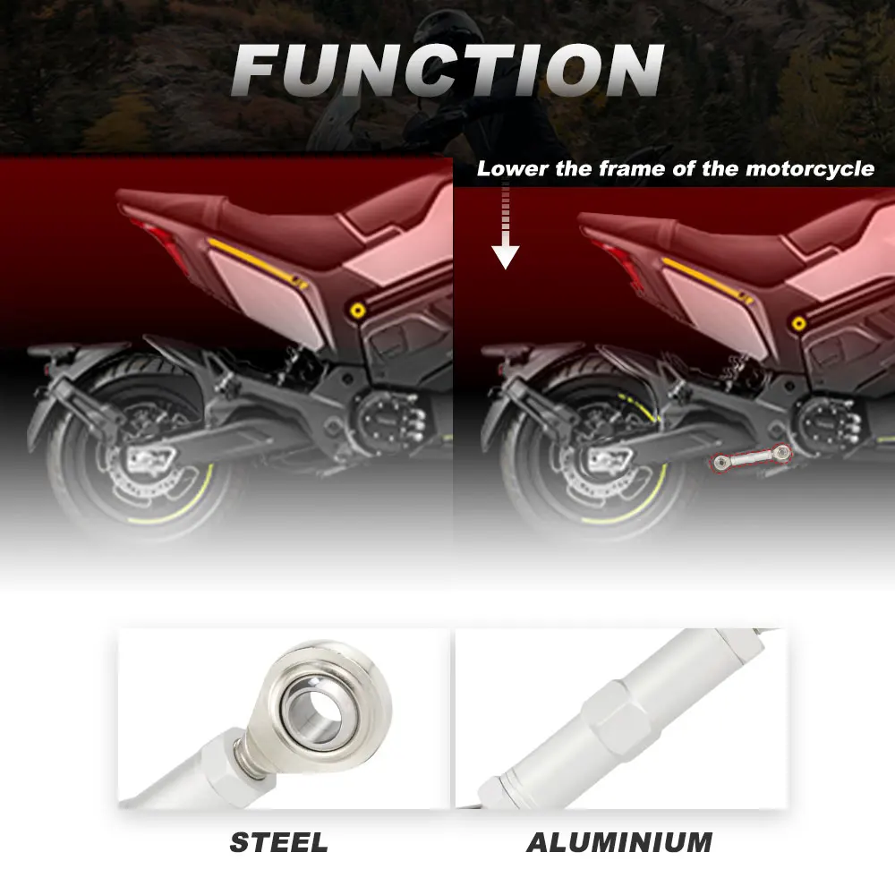 Подходит для KAWASAKI KX250F 2006-2021 2022 2024 KX 250F регулируемая подвеска понижающий