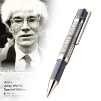 great characters mb andy warhol ballpoint pen great characters edition ball pens with metal reliefs barrel free shipping