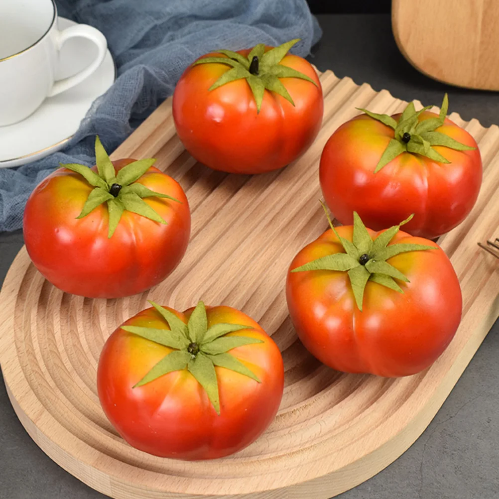 

Artificial Tomato Photo Prop Foam Vegetables Model Shooting Props Decoration Simulation