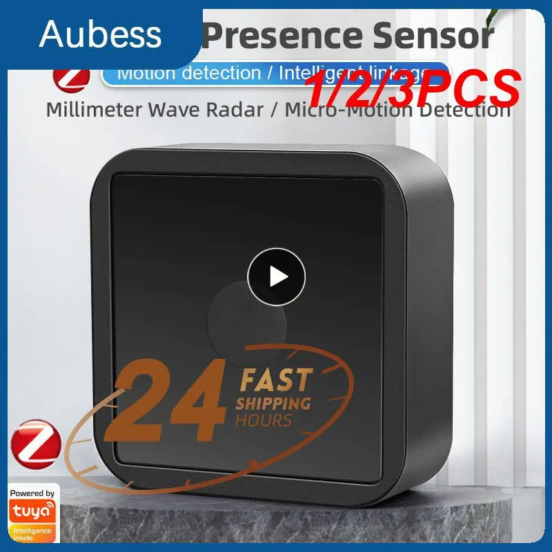 

Датчик присутствия человека Tuya Wi-Fi/ZigBee, датчик движения mmWave, с управлением через приложение для умного дома, 1/2/3 шт.