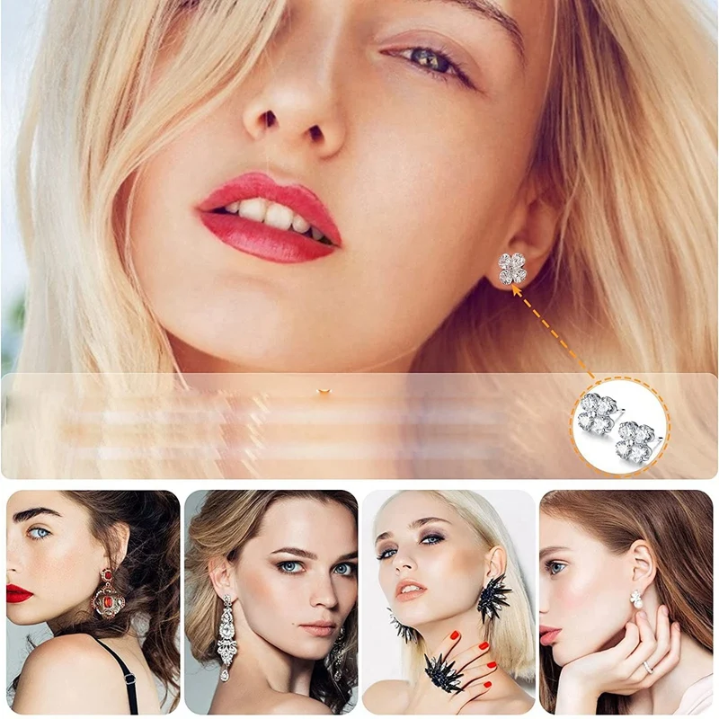 Набор для изготовления сережек принадлежности застежки и колечки бижутерии 2303