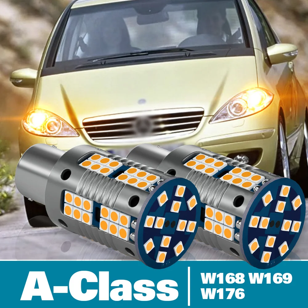 

2 шт. светодиодный ные светильник воротники для Mercedes Benz класса A W168 W169 W176 аксессуары 1997-2018 2010 2011 2012 2013 2014 2016
