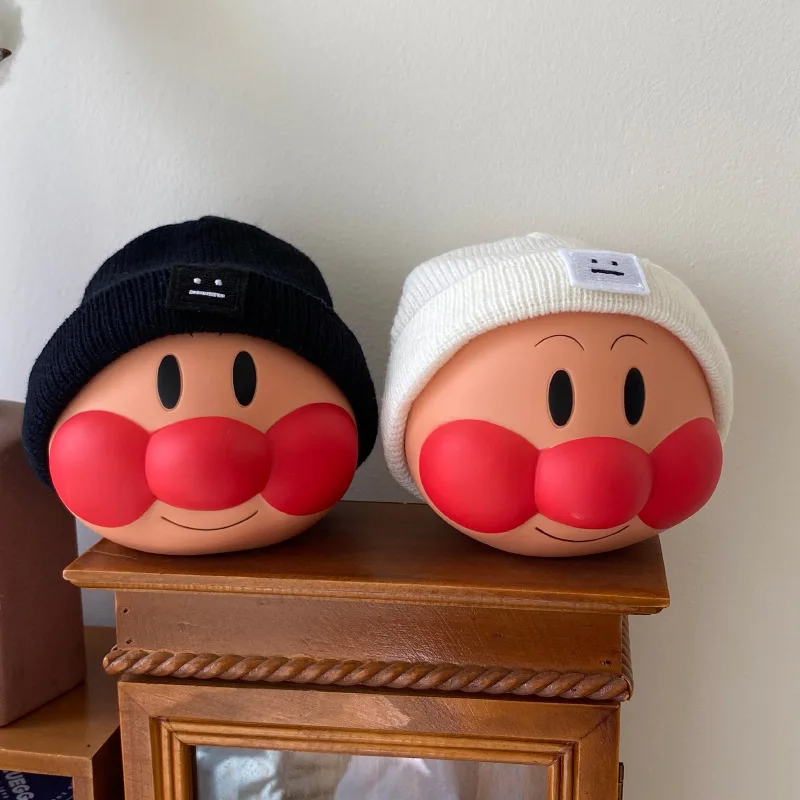 

Anpanman Милая мультяшная Копилка Kawaii Наружная игрушка настольное украшение коллекционные предметы украшение домашний Декор прекрасные праздничные подарки